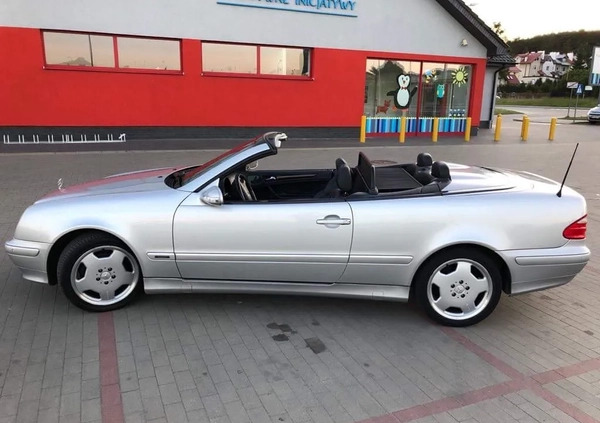 Mercedes-Benz CLK cena 23000 przebieg: 170000, rok produkcji 2000 z Władysławowo małe 106